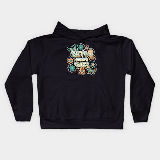 1970 Retro Vibes Kids Hoodie